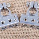 2pc 2 4 8 AWG Gauge Car Positive Negative Battery Terminal Clamp Connector Cover