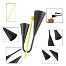 Two Tone Early Education  Instrument Beater Small Musical Agogo Bell