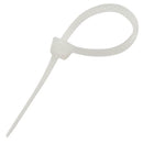 1000 pcs envelope white plastic cable tie 80 mm x 1.8 mm fasten it