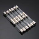 Pack of 60pcs 6x30mm Quick Blow Glass Tube Fuse Kits Fast-blow Glass Fuses Set