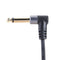 6.35mm Stereo Male to Dual Right Angle 6.35mm Male Y Splitter Cable 59 inch