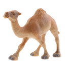 2Pcs Wild Animals Figures Camel Giraffe Playset Home Garden Ornaments Kids