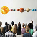 Planets Removable PVC Wall Stickers Waterproof Kids Bedroom Decor Decals
