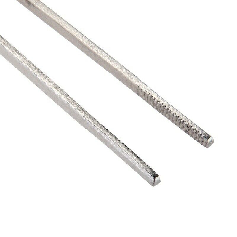 Aquarium Fish Tank Live Plants Straight Tweezers Cutting Stainless Steel 27 Y1K2