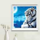 Tiger DIY 5D Diamond Painting Embroidery Cross Crafts Stitch Kit Home Decor