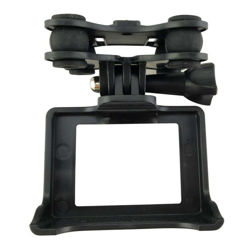 Camera Holder Compatible With SJ XIAOYI Gimbal Fixing Frame for Syma Black