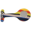 Rainbow stripes pattern Silicone Nurses Brooch Tunic Fob Pocket Watch Stain