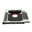 Universal 12.7mm SATA 2nd SSD HDD Hard Drive Caddy for CD/DVD-ROM Optical Bay TE