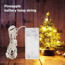 20LED White Pineapple String Fairy Light Copper Garland Wedding Party Decor