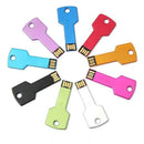 Metal USB Flash Memory Drive4GB G Stick Pen Thumb U Disk Key Chain Y2T1