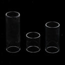 Guitar Glass Transparent Guitar Bottleneck Finger Slides for Guitar Parts