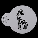 4pcs Animals Cookie Stencil for Cake Decor Sugarcraft Fondant DIY Mold Stenci OZ