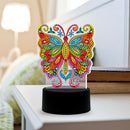 Butterfly DIY Diamond Painting LED Light Embroidery Night Lamp Home Decor A