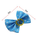 5pcs Cute Pet Dog Cat Hair Bows Puppy Accessories Handmade Bow Tie Nylon Canvas