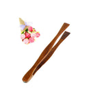 Wooden Cooking Kitchen Tongs Food BBQ Tool Salad Bacon Steak Bread Cake ClipX2