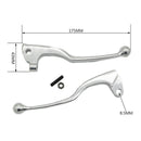 For Yamaha YZ80 YZ125 TW200 Motorcycle Brake Clutch Levers Handle Grips ZKY