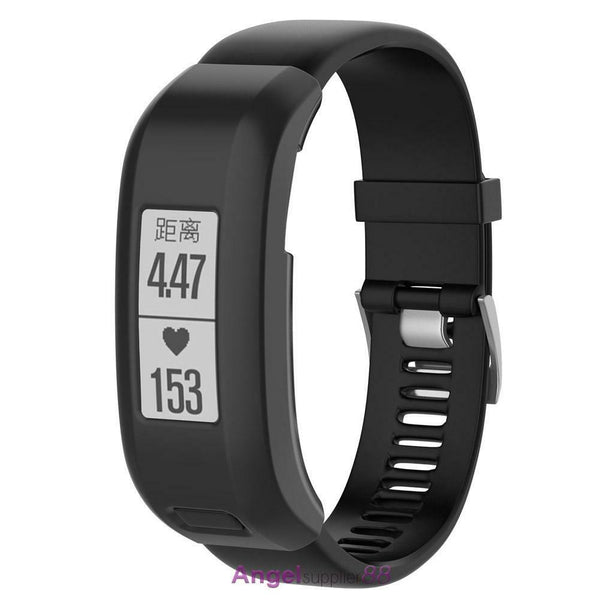 Protective Frame Case for Garmin Vivosmart HR Fitness Tracker(Black)