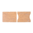 2pcs Acrylic Clear Craft Pattern Template Tool For Leather Wallet Bag Craft M&O