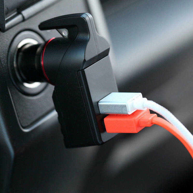 Multi-Function Car Charger Dual USB 5V 2.4A Cigarette Lighter Car Charger CYX