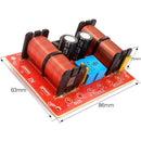 150W 3 Way Hi-Fi Speaker Divider Crossover Filters Treble Bass Media 3C