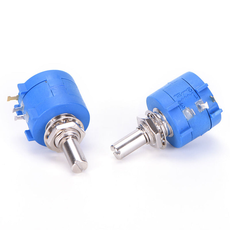 2PCS 3590S 10K 3590S-2-103L 10k Ohm 10 Turn Variable Resistor Potentiometer H Gw