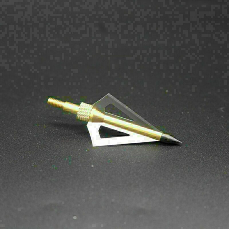 6 PCs Brass broadheads Arrowhead Arrow heads 100 Grain quality Fa High Z8I1 R5A0