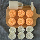 Moon Cake Mold Lotus Stamp DIY Hand Pressure Biscuits Pastry Mould Mid-autumn