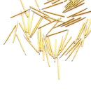 100pcs P75-B1 Dia 1.0mm Cusp Spear Spring Loaded Test Probes Pogo Pins tool BX