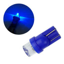 10 Pcs Car LED Light T10 SMD 1-LED Wedge 194 168 Car Bulb Light Lamp Blue   Z