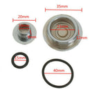 Durable Engine Inspection Cap Dirt Bike Screw Type Side Lid For 110cc 125cc