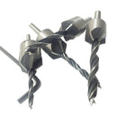 4x /Set Straight Shank Three-point Woodworking Countersink Drill Bit s MPB QOB