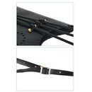Leather Archery Traditional Recurve Bow Bag Case Arrow Quiver Holder for Outdoor