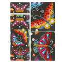 DIY Butterfly Special Shaped Diamond Painting 2 Grids Pencil Storage Case