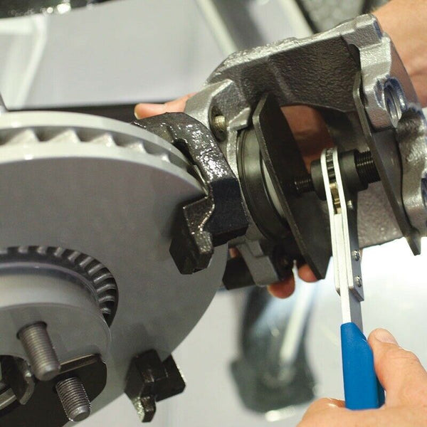 Ratchet Brake Piston Caliper Spreader Tool - Easy To Use Twin Quad Pistons U5D5