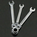 Wrench Set Hand Tool Set Spanner Set 6Pcs Fixed Head Or Movable Head Ratche