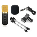 Audio Dynamic USB Podcast Condenser miniphone PC Recording MIC + Stand Trip