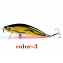 8pcs Bionic Minnow Fishing Lures Wobblers Artificial Hard Baits Treble Hook