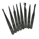 8X ESD Anti-static Tweezers Set Maintenance Repair Stainless Steel Tools Kit US-