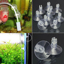 10 Aquarium Fish Tank Suction Cup Sucker Holders For Air Line Tube Hose PumpY5