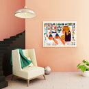 1000pcs DIY Women Paper Puzzle Educational Learning Assembling Jigsaw Toys