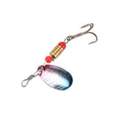 Giant Killer Plain Fishing Lure Hard Spoon With Sharped Treble Hook Tackle JBES