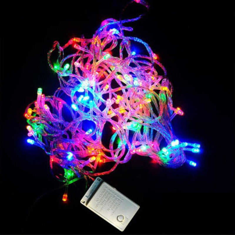 10M 100LED String Fairy Lights Indoor/Outdoor Christmas Party Light Lamp