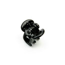 12X Black Plastic Mini Hairpin 6 Claws Hair Clip Clamp For Baby Girls Hair Tools