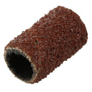 100 x Machine grit sanding Nail ring - Brick red