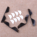 4x Universal PVC Protector Scratch Strip Car Door Edge Guard Anti-Rub Accessory