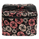 Toiletry Cosmetic Storage Large Travel Makeup Bag with Sweet Bow Handle and