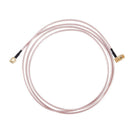 RG316 High Temp Coaxial Cable, SMA Male to SMA Right Angle Male, 5ft U6J8