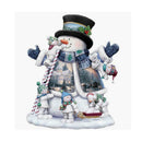 4 Sets Christmas Snowman 5D Diamond Painting Xmas Gifts Embroidery DIY Kit