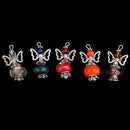 10x Handmade Angel Fairy Charms Pendants Acrylic Alloy Wedding Gift Decor