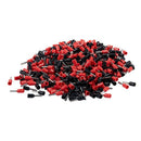 16AWG Wire E1508 Pre Insulate Ferrules Terminals Red Black for 500Pcs Y5N4